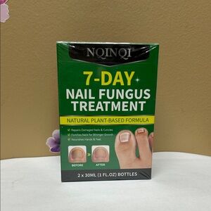 7-Day Nail Fungus Treatment Natural Plant-Based Formula 2-1 fl oz bottles